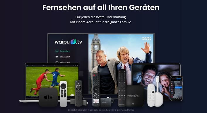 🤯 No Brainer!!! 🔥12 Monate Waipu.tv nur 1€ mtl. (statt 7,49€)   Neukunden