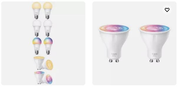 💡 eBay: 50% Rabatt auf TP Link Tapo Leuchtmittel ab 20€   Spots, Strips & Birnen