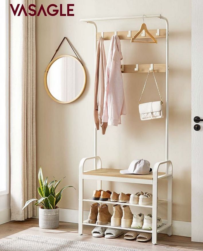 Vasagle Garderobenständer aus Metall mit 9 Haken für 29,99€ (statt 41€)