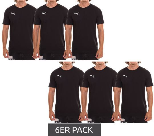 🔥 Nur 5€ pro Shirt: 6er Sparpack PUMA TeamGoal 23 Casual T Shirts für 30€ (statt 60€)