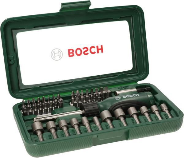 🪛 Bosch Home and Garden Schraubendreher Set, 46 tlg. für 18,94€ (statt 24€)
