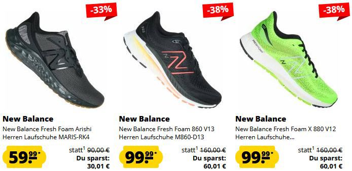 👟🔥 SportSpar: New Balance Sneaker Sale ab 49,99€ + 5€ Gutschein ab 60€