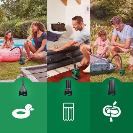 💨 Bosch EasyInflate 18V 500 Luftpumpe für 65,69€ (statt 78€)