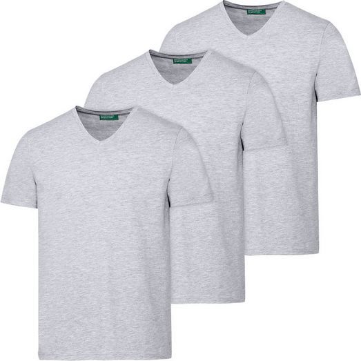 👕 3er Pack Benetton Undershirts in 3 Farben für je 48,99€ (statt 70€)