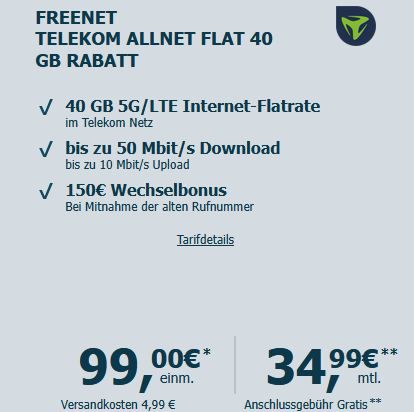 Nur 2,66€ eff. 🔥 Playstation 5 Pro (2TB) für 99€ + Telekom Flat 40GB für 34,99€ mtl. + 150€ Bonus