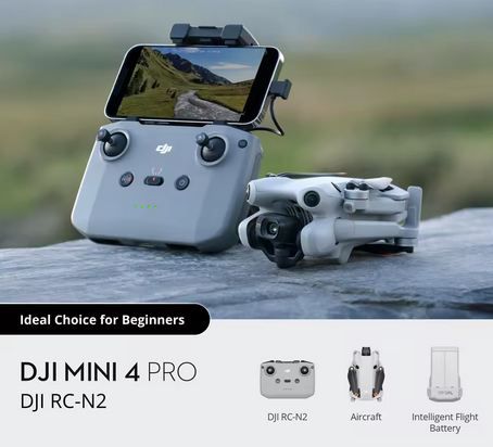 🚁 DJI Mini 4 Pro Drohne mit RC N2 Controller für 569,99€ (statt 630€)