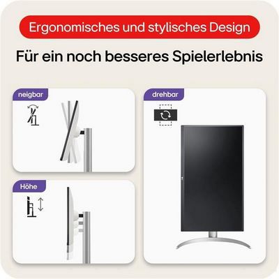 🖥️ LG 27UP850K W.AEU 27 4K UHD Monitor mit 60Hz für 239,99€ (statt 269€)