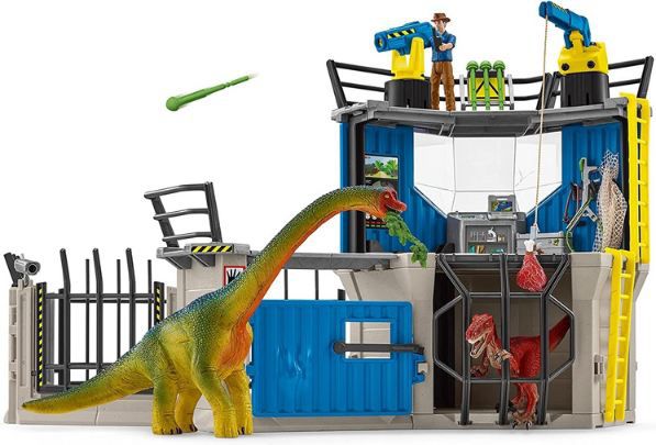 🦖 schleich 41462 Große Dino Forschungsstation, 33 Teile für 53,70€ (statt 71€)