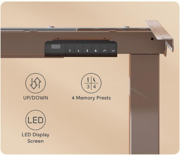 Flexispot Höhenverstellbares Schreibtischgestell mit Dual Motor für 149,99€ (statt 200€)