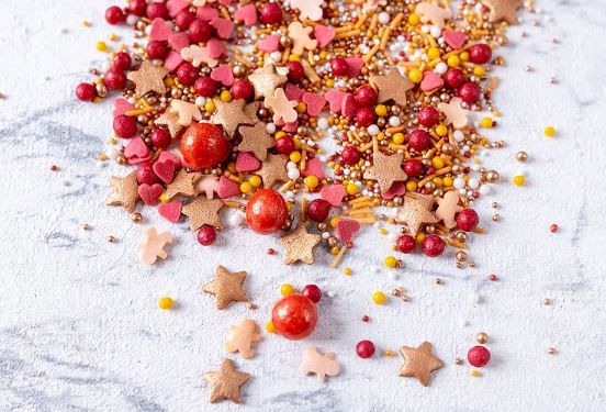 🎂 140g RUF Winter Glimmer Streusel für Tortendeko für 2,30€ (statt 3,59€)