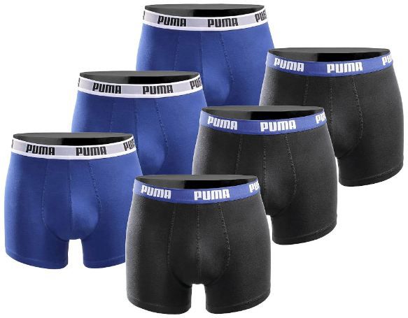 🩳 18er Pack PUMA Basic Boxer Boxershorts ab 62,50€ (statt 83€)