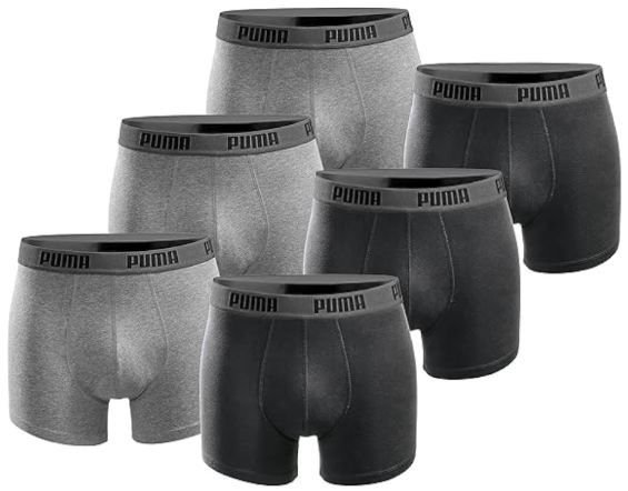 🩳 18er Pack PUMA Basic Boxer Boxershorts ab 62,50€ (statt 83€)