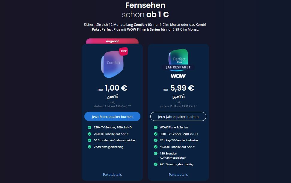 🤯 No Brainer!!! 🔥12 Monate Waipu.tv nur 1€ mtl. (statt 7,49€)   Neukunden