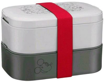 🍱 Disney Double Decker Mickey Mouse Lunch Box, 2 x 1L für 12,94€ (statt 19€)
