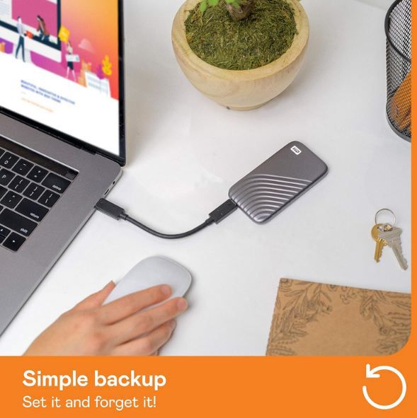 💾 WD My Passport Externe SSD mit 2 TB für 119,80€ (statt 141€)