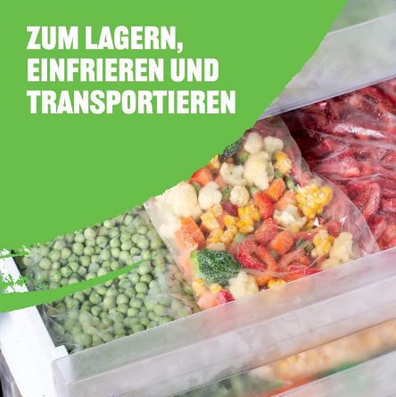 🍛 4 x 15 by Amazon Gefrierbeutel mit Gleitverschluss, 3 Liter ab 6,12€