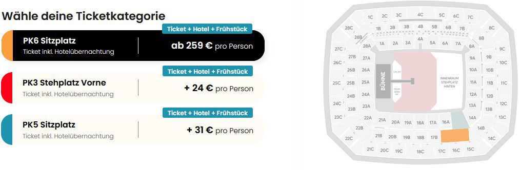 🎶 Linkin Park live in Hamburg Juni 2026 mit ÜN + Frühstück ab 254€ p.P.
