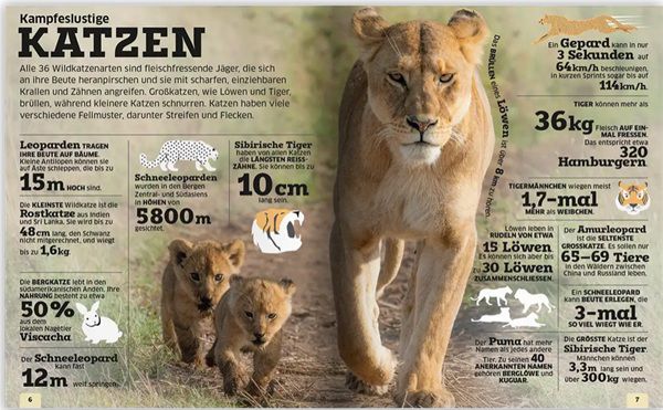 Aktuelles Spendenbuch bei McDonalds: Unsere Welt in Zahlen   Tiere
