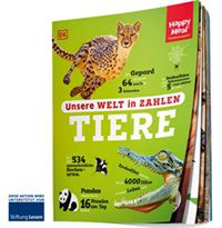 Aktuelles Spendenbuch bei McDonald’s: Unsere Welt in Zahlen – Tiere