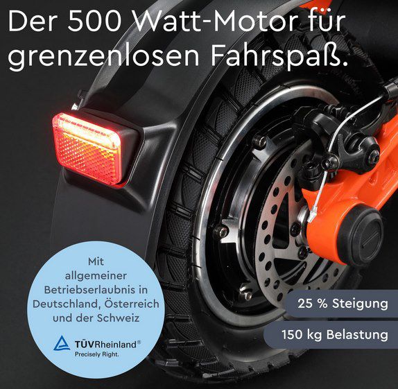 🛴 JOYOR S5 Pro Scooter mit ABE & 500W für 476,63€ (statt 599€)