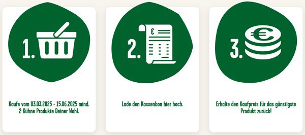 Kühne Produkte: Probier mehr, zahl weniger Aktion