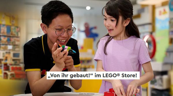 Von ihr gebaut! Event in LEGO Stores bis zum 3. August