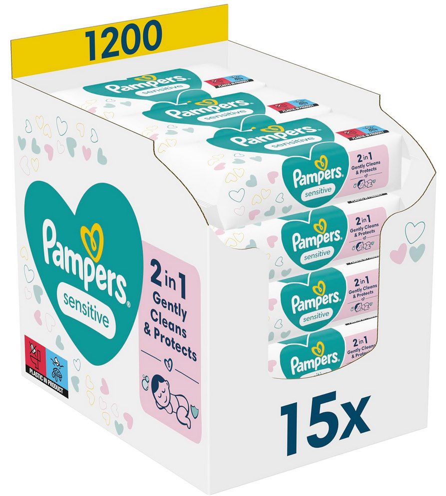 👶 30x 80 Stück Pampers Sensitive Feuchttücher ohne Duft ab 32,75€ (statt 45€)