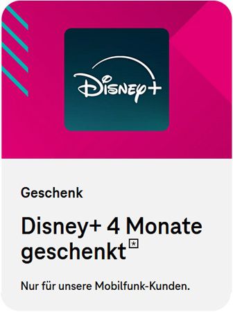 Magenta Moments: 4 Monate Disney+ Standard kostenlos