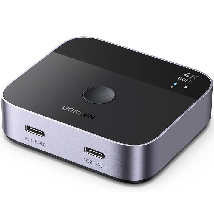 UGREEN Switch 2 USB C In 1 HDMI Out 4K 60Hz für 18,69€ (statt 22€)