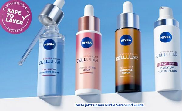 NIVEA Serum und Fluid ausprobieren   bei Unzufriedenheit Geld zurück