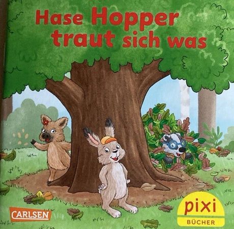 Gratis Pixi Buch: Hase Hopper traut sich was