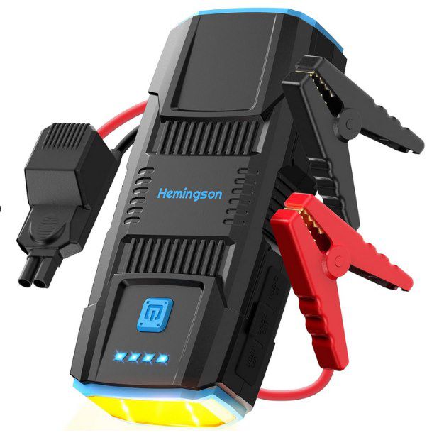 🔋 HEMINGSON Starthilfe Powerbank 2000A für 19,99€ (statt 40€)