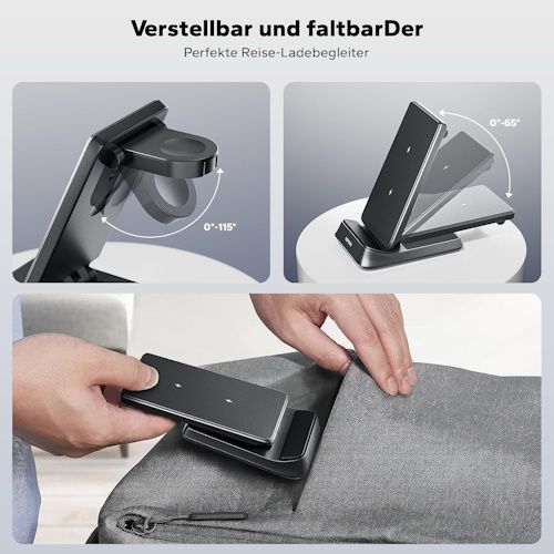 ⚡ KPON Ladestation für Apple Watch, AirPod und iPhone für 19,99€ (statt 40€)
