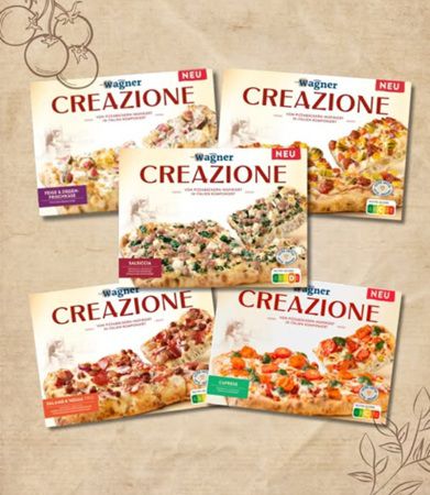 🍕 2 Wagner Creazione kaufen, 1 Trinkflasche gratis dazu