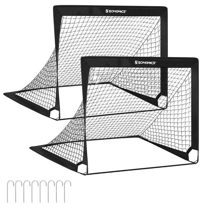 ⚽ SONGMICS Fußballtore Schwarz für 21,99€ (statt 30€)