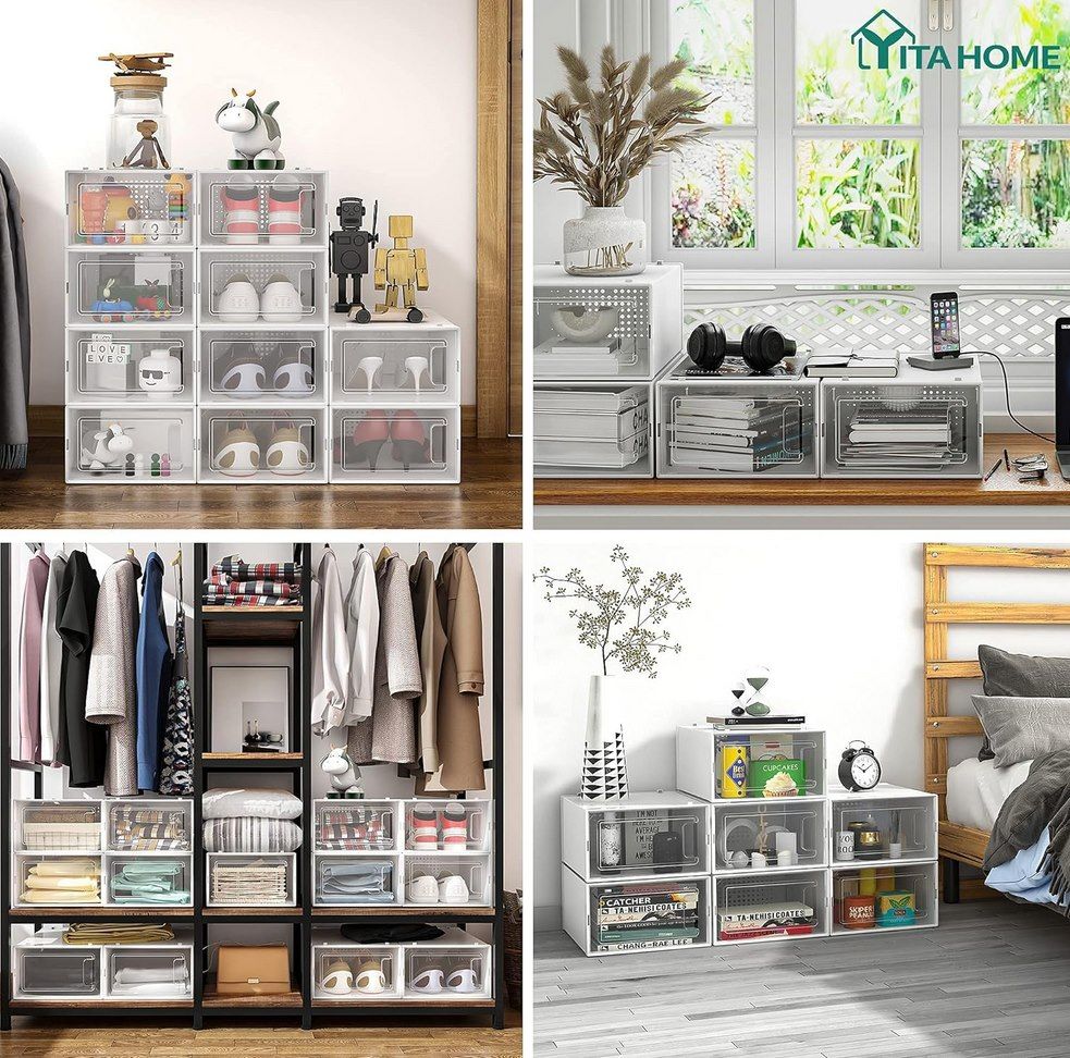 👟 6x YITAHOME Schuh  & Aufbewahrungsboxen ab 23€ (statt 33€)