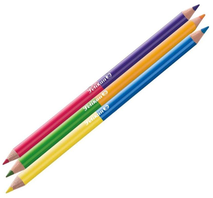 🎨 12x Pelikan Bicolor Buntstifte   24 Farben ab 2,54€ (statt 7€)