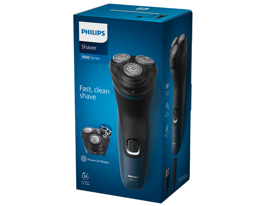PHILIPS Rasierer Series 1000 wasserdicht für 27,94€ (statt 37€)