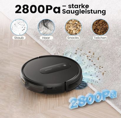 AIRROBO P25 Saugroboter mit App Steuerung für 54,99€ (statt 100€)