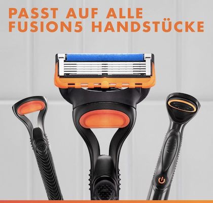 🪒 Gillette Fusion5   12 Original Ersatzklingen für 32€ (statt 40€) 👉🏻 2,67€ pro Stück