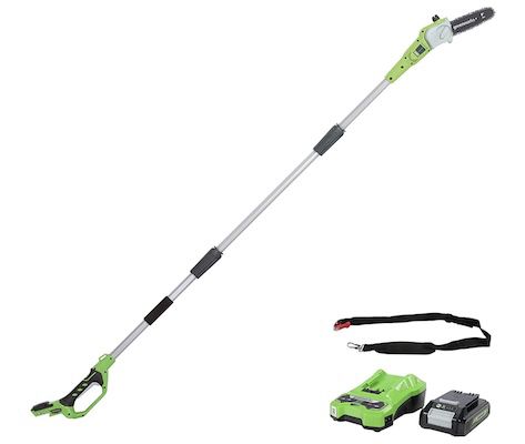 🪚 Greenworks G24PS20K2 Akku Hochentaster für 149,99€ (statt 178€)