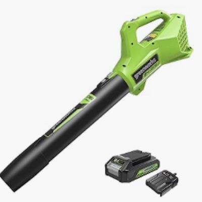 🌬️🏡 Greenworks G24ABIIK2 Axial Akku Laubbläser für 84,99€ (statt 115€)