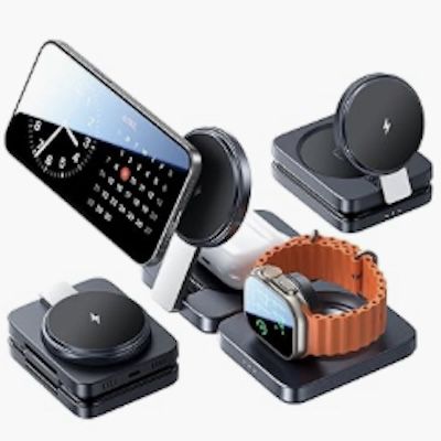 Lisen 3-in-1 Apple Ladestation für 19,99€ (statt 50€)
