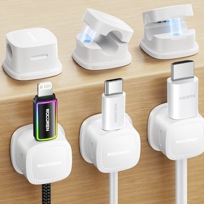 6x Rocoren selbstklebende Kabelhalter für 4,94€ (statt 10€)