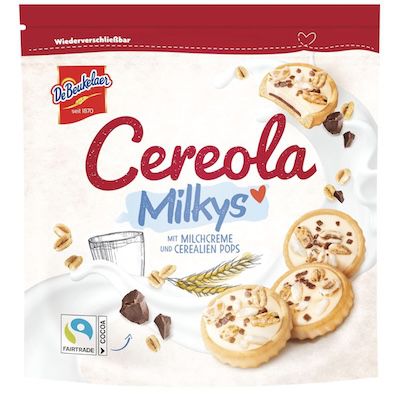 147g DeBeukelaer Cereola Milkys für 1,99€
