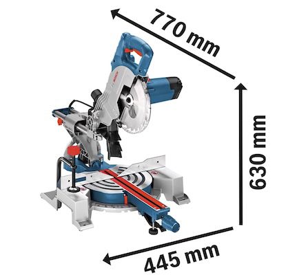 🪚 Bosch Professional GCM 80 SJ Kapp  & Gehrungssäge für 168€ (statt 198€)
