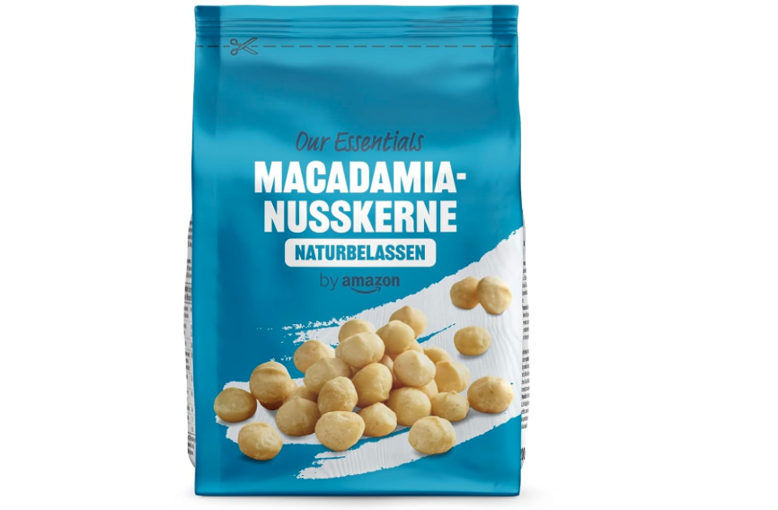 by Amazon Macadamia Nusskerne Ungesalzen 200g für 5,66€ (statt 11€)