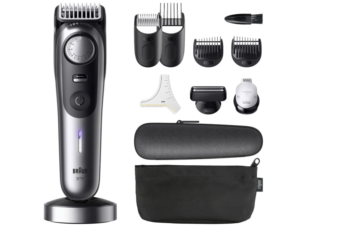 Braun Barttrimmer Serie 9 mit 11 Barber Tools für 109,99€ (statt 142€)