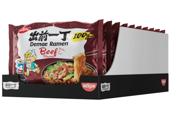 🍜 10x Nissin Demae Ramen Beef Instant Nudeln für 6,17€ (statt 9€)