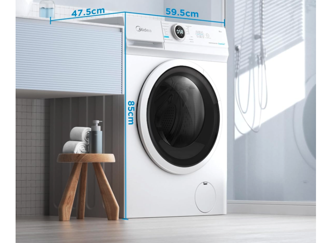 Midea MF10EW70BA10 Waschmaschine 7kg 1400U für 279,47€ (statt 349,99€)